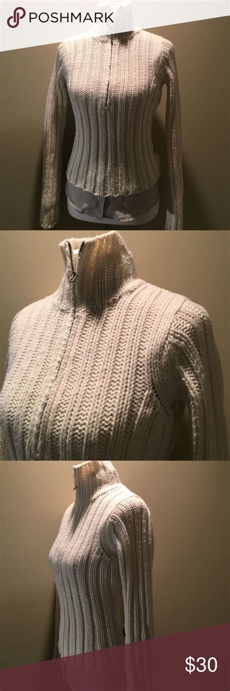 Abercrombie And Fitch Lambswool Blend Sweater Abercrombie And Fitch Cable Knit Sweater Long Sleeve