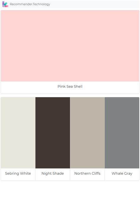 Was wondering what they were and what year they would have been from? Pink Sea Shell: Sebring White, Night Shade, Northern ...