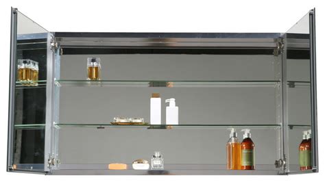 Eviva Mirror Medicine Cabinet 48 With Led Lights Modern Medicine