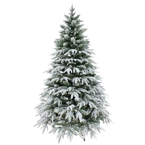 Luxury Snow Tipped Christmas Tree Artificial Pine Indoor 6ft 7ft