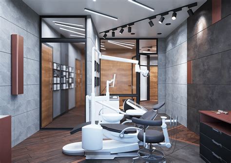 Interior Design Of A Dental Clinic On Behance