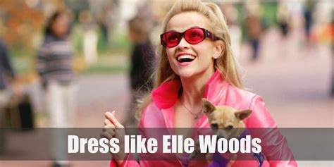 Elle Woods Legally Blonde Costume For Cosplay And Halloween
