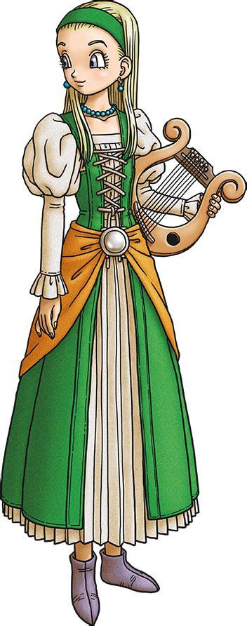 Bianca Whitaker Characters And Art Dragon Quest V Hand Of The Heavenly Bride Toriyama
