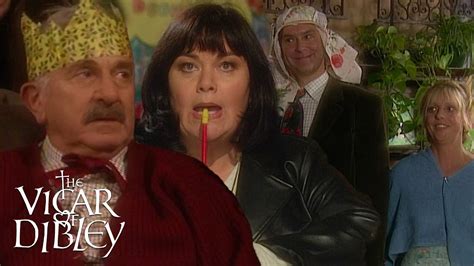 Best Moments Of Vicar At Christmas The Vicar Of Dibley Bbc Comedy Greats Youtube
