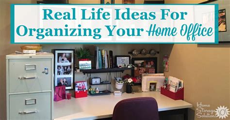 Organizing Your Home Office Ideas For Where And How To Set It Up