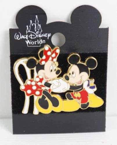 Walt Disney World Mickey Proposing To Minnie Pin Proposal Engagement Ebay