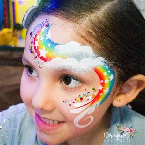 Pin By Clare Reeves On Rainbow Faces Face Painting Easy Face