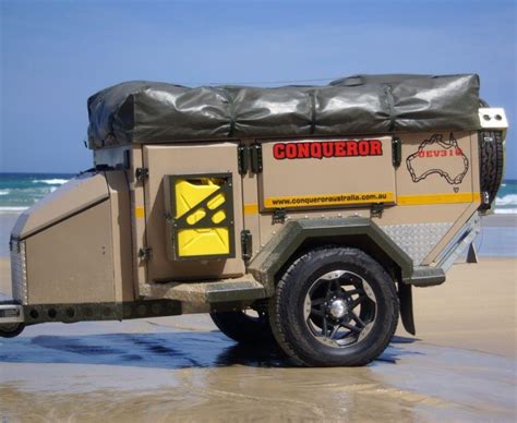 Conqueror Makes The Ultimate Self Sufficient Campers For Outdoor Adventures Vintage Campers