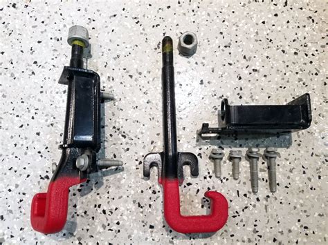 Oem Red Tow Hooks From 2019 Wk2 Jeep Grand Cherokee Trailhawk Jeep