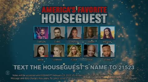 ‘celebrity Big Brother 3’ Vote For America’s Favorite Houseguest [poll] Big Brother Network