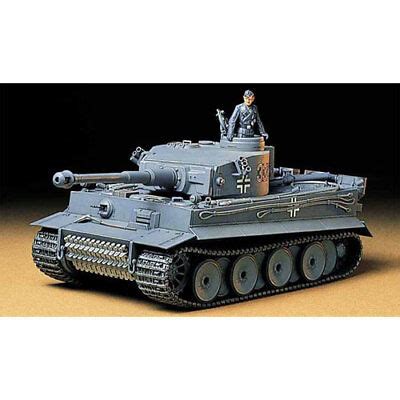 Tamiya German Tiger I Early Production Tank Military Model