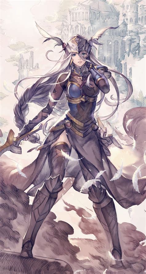 Lenneth Promo From Valkyrie Anatomia The Origin Illustration Artwork Gaming Videogames