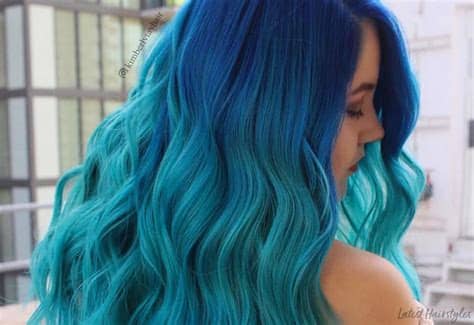 Trying new colors can be fun. 25 Stunning Blue Ombre Hair Colors Trending Right Now