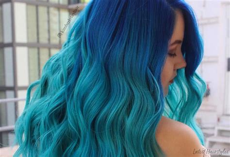 If you dyed your hair sunset orange, for example, and you want to tone it down, you can look for the opposite color (blue) and add a diluted blue over the top of sunset orange. 25 Stunning Blue Ombre Hair Colors Trending Right Now
