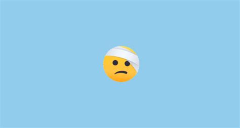 🤕 Face With Head Bandage Emoji On Joypixels Animations 20