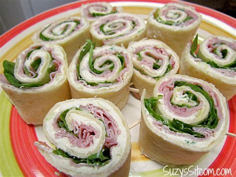 Easy Lunch Idea Ham And Cheese Pinwheels