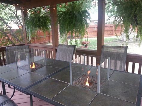 You Can Actually Make A Firetable Diy Backyard Table Fireplace