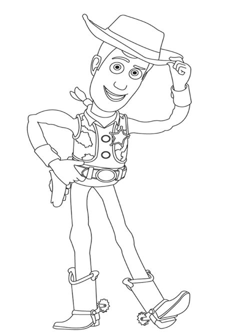 Coloring Pages Woody Toy Story Printable Coloring Pages Toy Story