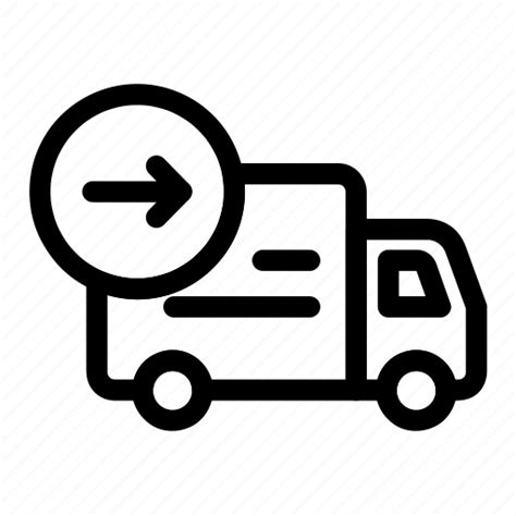 Delivery Logistic Order Deliver Shipping Transport Icon