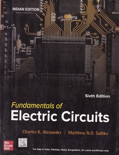 Fundamentals Of Electric Circuits Charles K Alexander Matthew N O