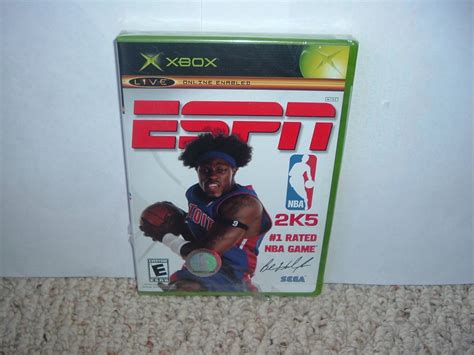 New Espn Nba 2k5 Microsoft Xbox Basketball Brand New Sealed Game
