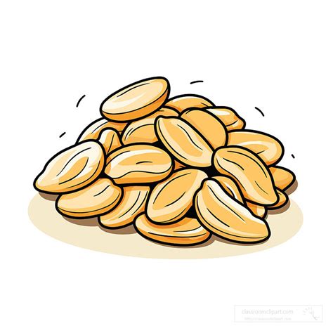 Nuts And Grains Clipart Pumpkin Seeds