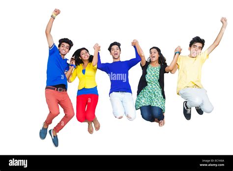 Indian College Friends Fun Stock Photo Alamy