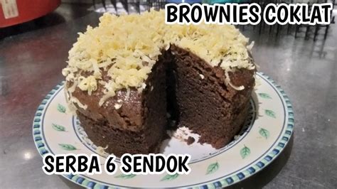 Heat up wok and apply cold oil to prevent sticking. BROWNIES KUKUS CHOCOLATOS,takaran sendok - YouTube