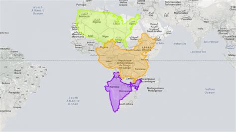 Carte Du Monde Avec Vrai Echelle - Un site prouve que la majorité des cartes du monde sont fausses