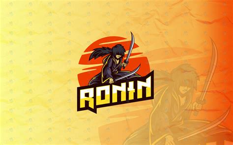 ronin esports logo ronin mascot logo lobotz ltd