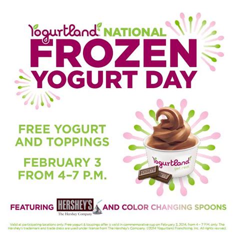 Celebrate National Frozen Yogurt Day With Free Froyo At Yogurtland