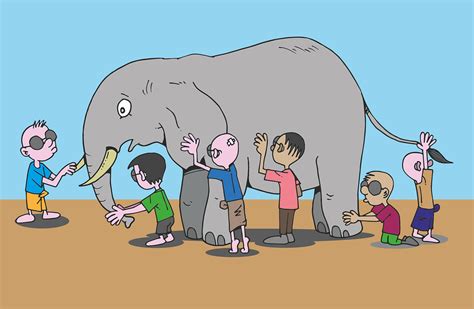 Free Vector Graphic Blind Men Elephant Story Feel Free Image On