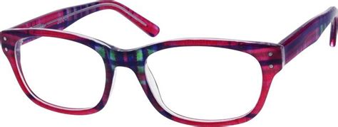 Sku 665827 Eyeglasses Angle View Zenni Optical Cute Frames Square