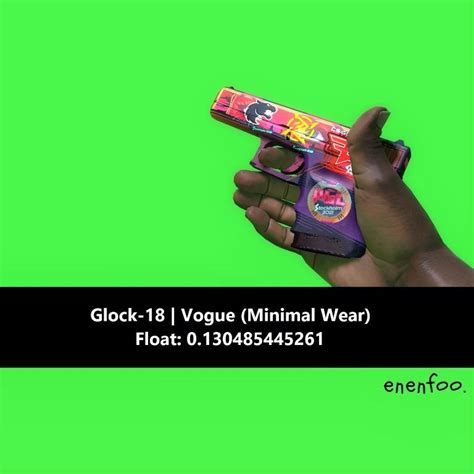Glock 18 Vogue Mw Minimal Wear Skins Csgo Mw Items Knife Glock18 Video