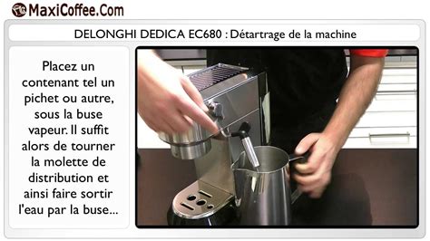 Of course, you want an easy, effortless coffee making process. Détartrage de la machine : DELONGHI DEDICA EC680 | Stove ...