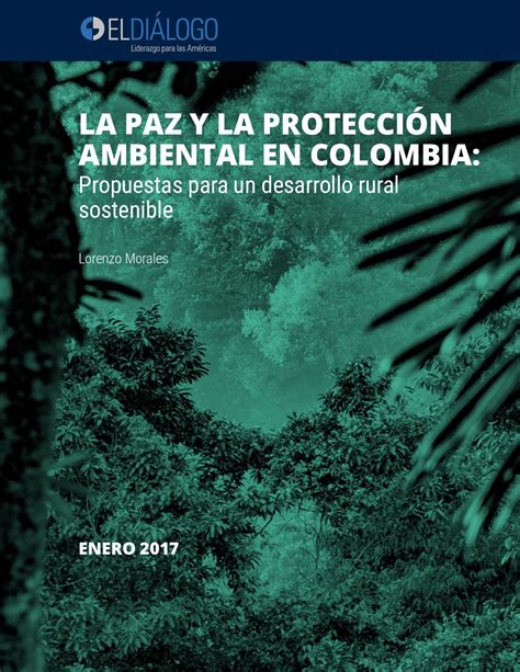 calaméo la paz y la protecciÓn ambiental en colombia