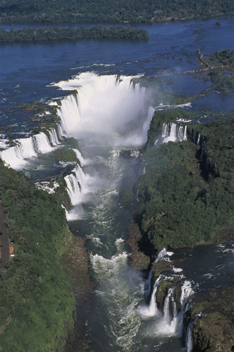 Aerial View Of Iguassu Falls South America Travel America Travel