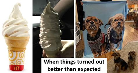 50 expectation vs reality pics where the results were actually better than expectations