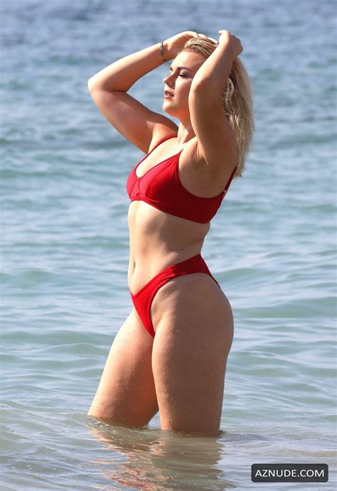 Tallia Storm Sexy Takes A Dip In The Sea With A Female Friend In Ibiza Aznude