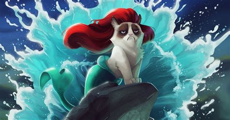 Grumpy Cat Disney Princesses Popsugar Love Sex