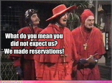 Not to be confused with mel brooks' inquisition song from history of the world part 1. Nobody expects the spanish inquisition | Spanish ...