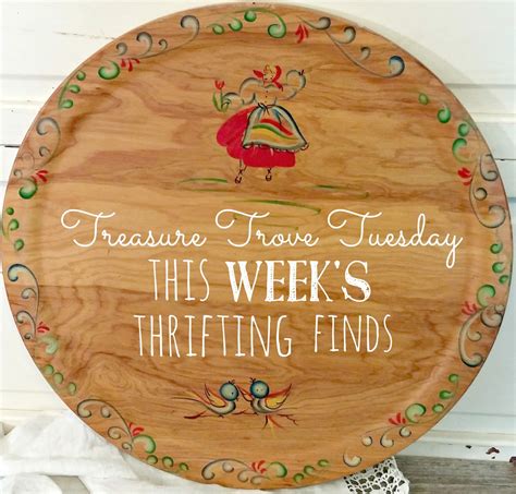 Treasure Trove Tuesday - This Week's Thrifting Finds - Little Vintage