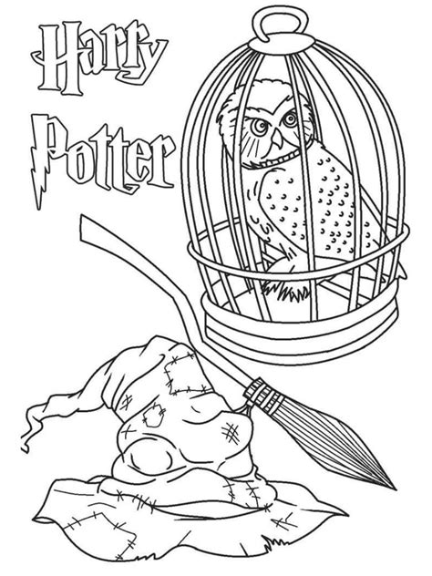 Printable Harry Potter coloring page - Download, Print or Color Online