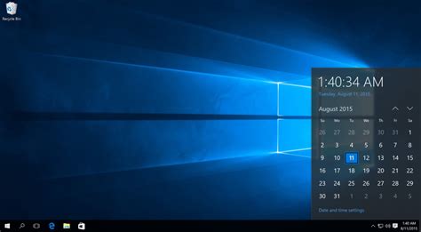 How To Remove The Clock From The Windows 10 Taskbar