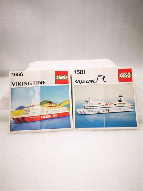 Lego 1581 1656 Instruktioner Silja Line Viking 387874530 ᐈ Köp På