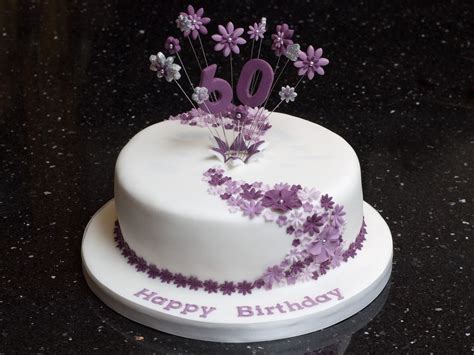 Happy 60th birthday cake with name edit. 60th birthday flower explosion | Birthday cake for women ...
