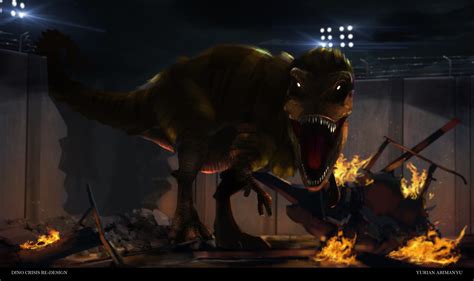 Artstation Dino Crisis Re Design T Rex Shot