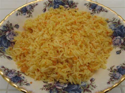 Simmer rice and turmeric in salted water over low heat until tender, about 20 minutes. Basmati Rice with Carrot & Ginger - The Chicken and the ...