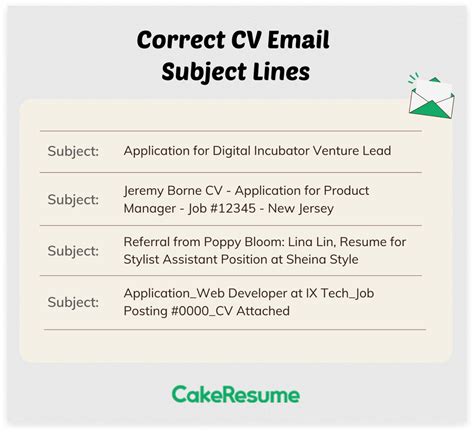 How To Write Subject For Job Application Email Email Template Tips