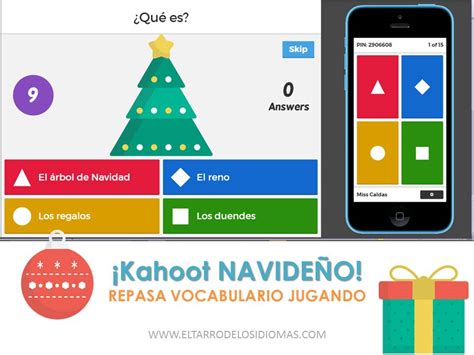 Disfruta de la navidad con estos divertidos juegos. ¡Hoy toca Kahoot navideño! Los he utilizado hoy con mis ...